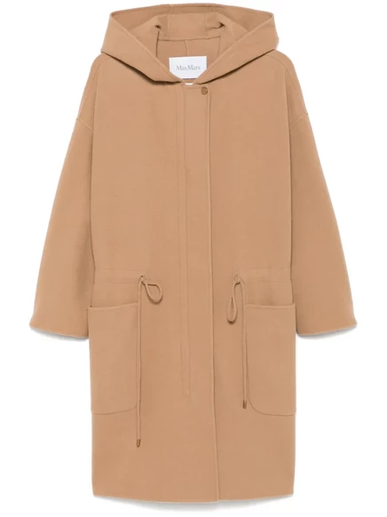 Женская парка Max Mara Miele, коричневая