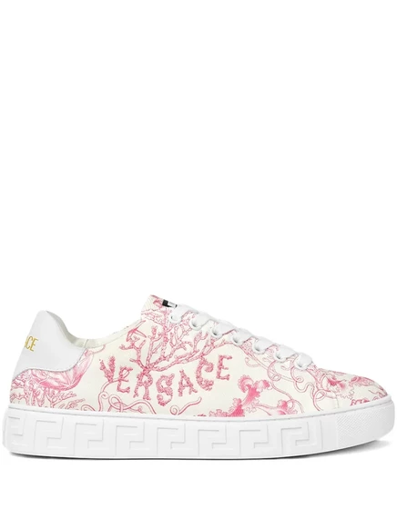 Кроссовки Versace Underwater Barocco Greca white