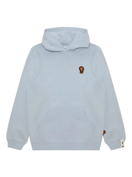 Женское худи Baby Milo by A Bathing Ape вышитое, голубое