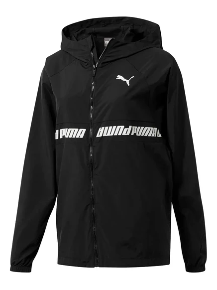 Женская куртка Puma с капюшоном, черная
