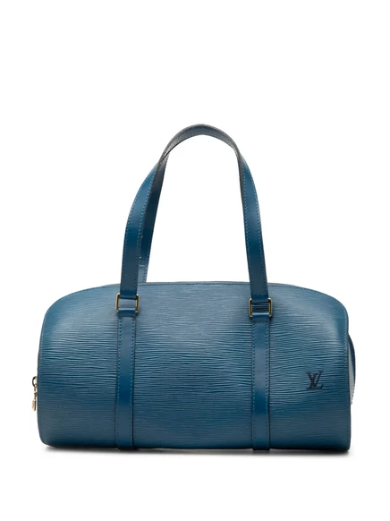 Женская сумка Louis Vuitton Epi Soufflot, синяя