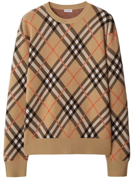 Женский свитер Burberry Vintage Check, бежевый