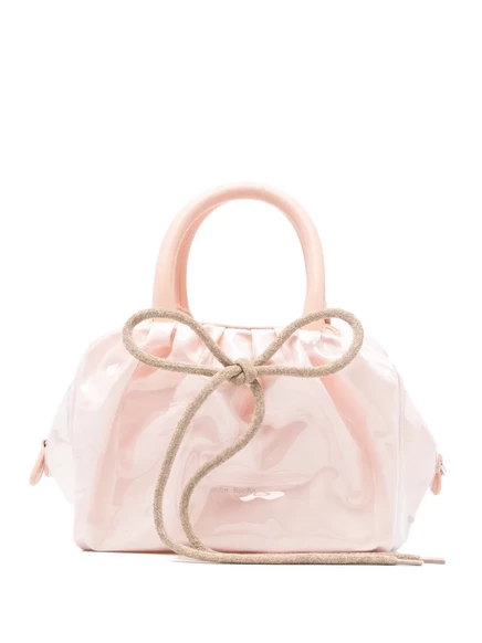 Женская сумка-тоут Simone Rocha Mini с бантом, розовая