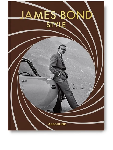 Книга Assouline James Bond Style твёрд. обложка, коричневая