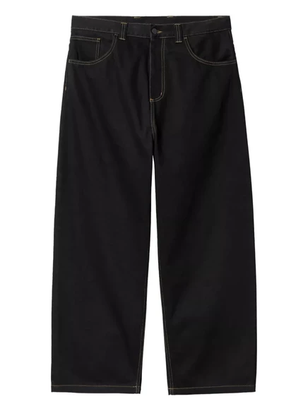 Мужские джинсы Carhartt WIP Brandon прямые, черные