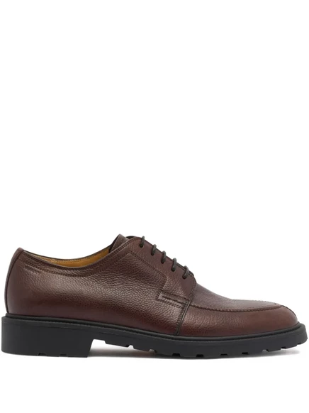 Мужские дерби Bally Eduard из зернистой кожи, коричневые