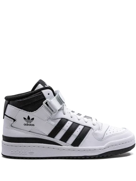 Унисекс кроссовки Adidas Forum Mid, белые