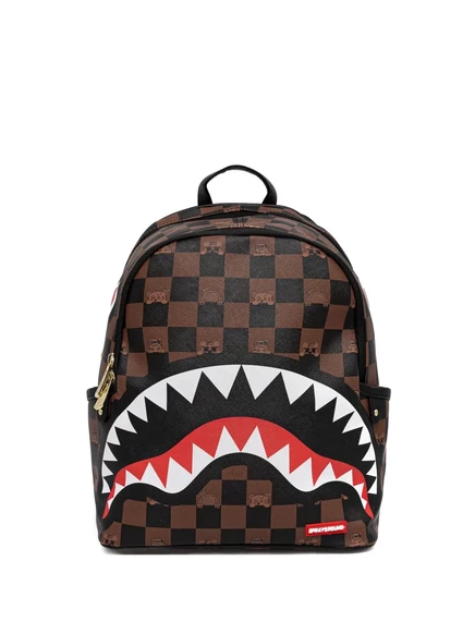Рюкзак Sprayground The Hideout Savage в клетку, коричневый