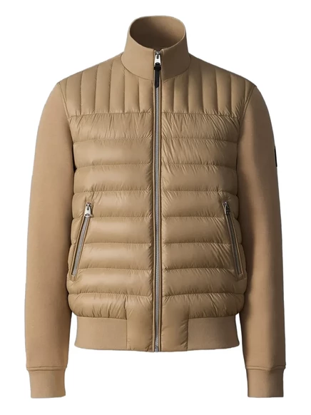 Мужской стеганый пуховик Mackage COLLIN-R на молнии, коричневый
