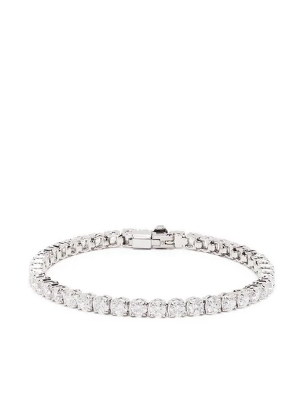 Женский браслет Swarovski Matrix с кристаллами, серебристый
