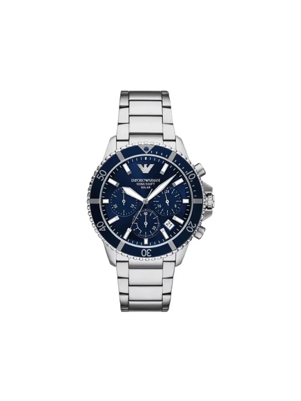 Мужские часы Emporio Armani World Explorer 43,5 мм, синий