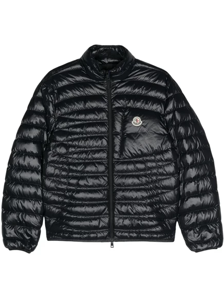 Стеганая куртка Moncler Leveche black