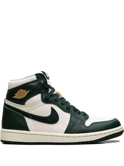 Женские высокие кроссовки Jordan 1 High OG, зеленые