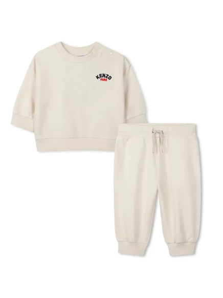 Детский спортивный костюм для мальчика KENZO KIDS, белый/мульти