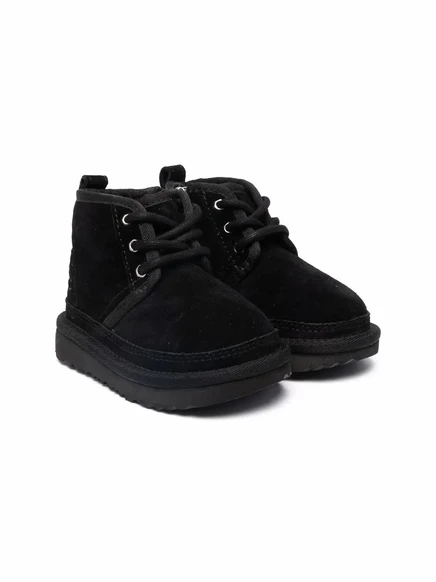 Ботинки для детей UGG Kids Neumel II замшевые, черные