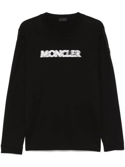 Футболка Moncler с длинным рукавом black