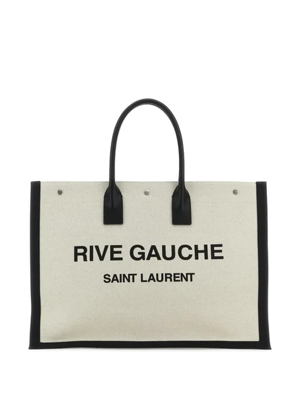 Сумка-тоут от Saint Laurent Rive Gauche neutrals