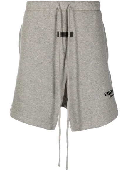 Мужские шорты Fear Of God Essentials на шнурке, серые
