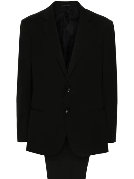 Костюм из натуральной шерсти от Giorgio Armani black