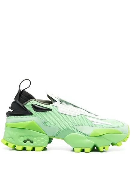 Кроссовки на шнуровке Reebok Zig Kinetica green