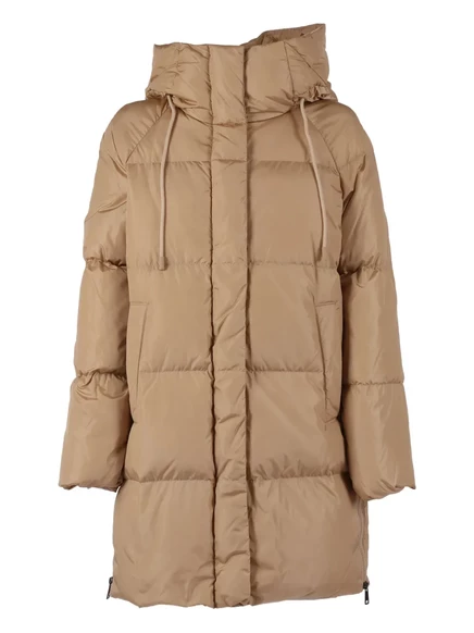 Женское стеганое пальто Weekend Max Mara, бежевое