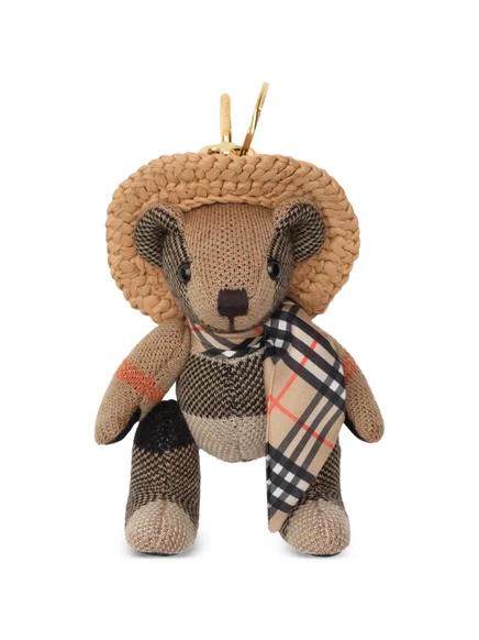 Женский брелок Burberry Thomas Bear в клетку