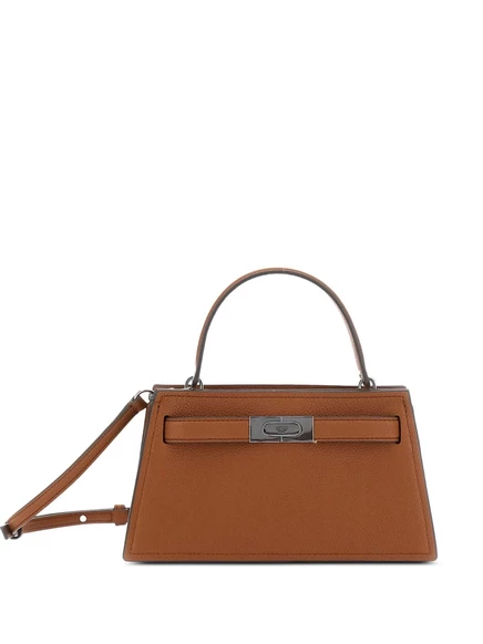 Женская мини-сумка Tory Burch Lee Radziwill, коричневая