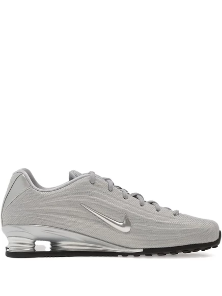 Кроссовки Nike Shox Z с металлическим логотипом grey