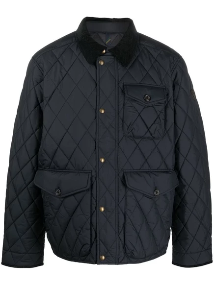 Мужская стеганая куртка Polo Ralph Lauren, черная