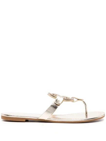 Женские сандалии Tory Burch Miller Pavé, золотистые