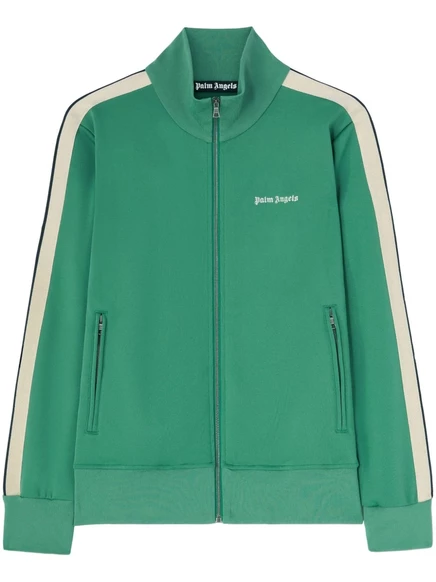 Мужская спортивная куртка Palm Angels Classic Logo, зелёная