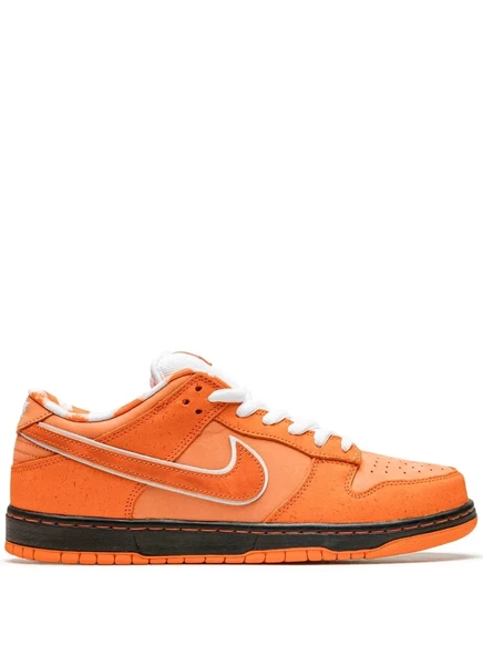 Кроссовки Nike x Concepts SB Dunk Low «Orange Lobster», оранжевые