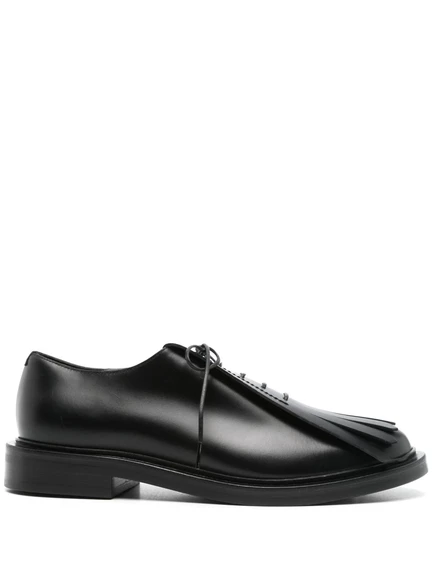 Женские оксфорды Max Mara кожаные, черные