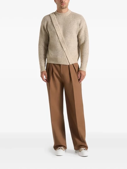 Асимметричный свитер Manière De Voir Theo neutrals