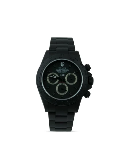 Мужские часы Mad Paris Rolex Daytona 45 мм, черные