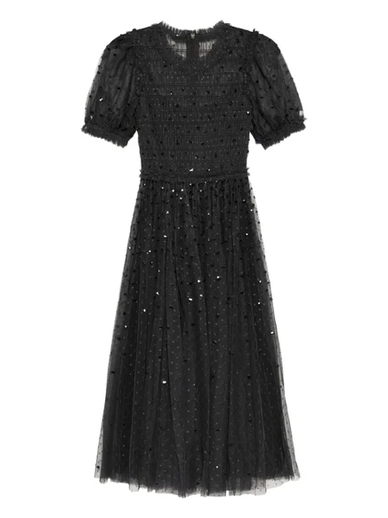 Женское платье Needle & Thread Giselle миди, черное