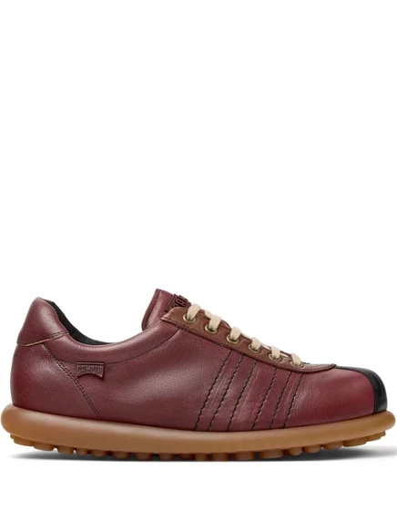 Мужские кроссовки Camper Pelotas Ariel из кожи, бордовые