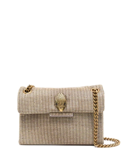 Сумка через плечо Kurt Geiger London mini Kensington gold