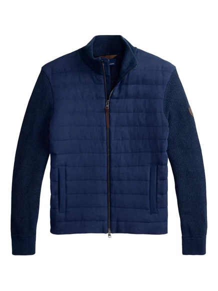 Мужская стеганая куртка Polo Ralph Lauren, синяя
