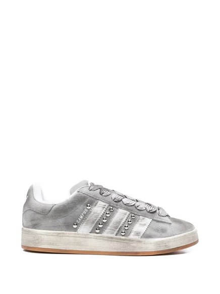 Женские кроссовки Adidas Campus 00s в полоску, серые