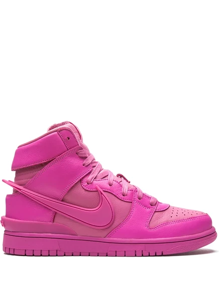 Унисекс кроссовки Nike x AMBUSH Dunk High, розовые