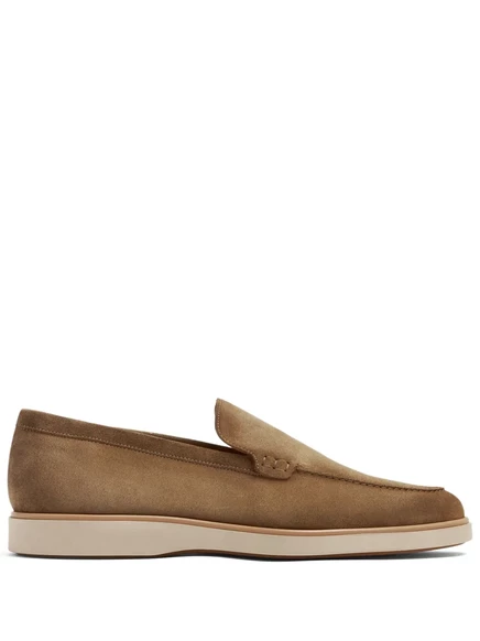 Замшевые мокасины Magnanni Lourenco brown