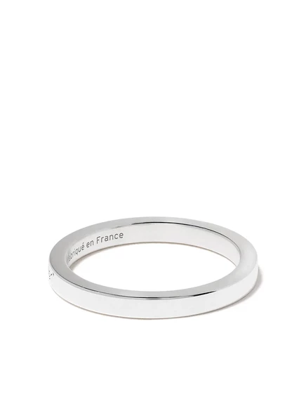 Le Gramme Le 3 Grammes ribbon ring  silver (2)