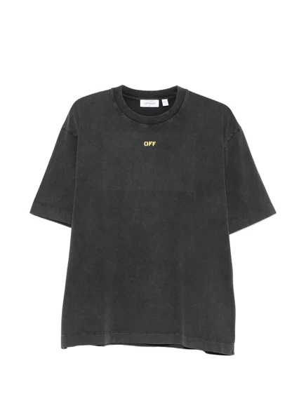 Мужская футболка Off-White Fallen Angel Skate, серая