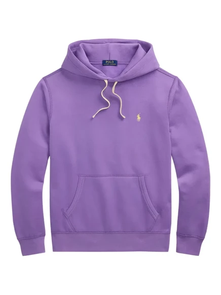 Мужское худи Polo Ralph Lauren с кулиской, фиолетовое