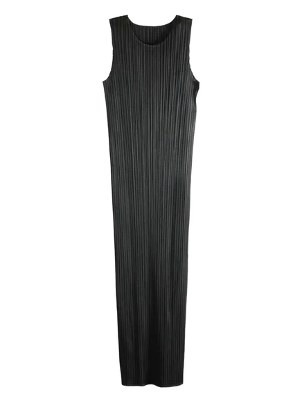 Женское платье PLEATS PLEASE ISSEY MIYAKE плиссе, черное