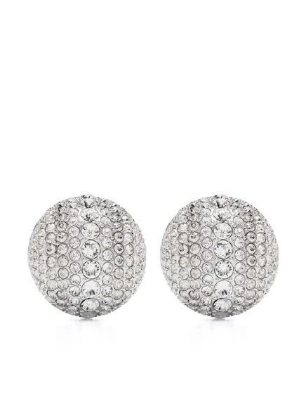 Женские клипсы Swarovski Sublima, серебристые
