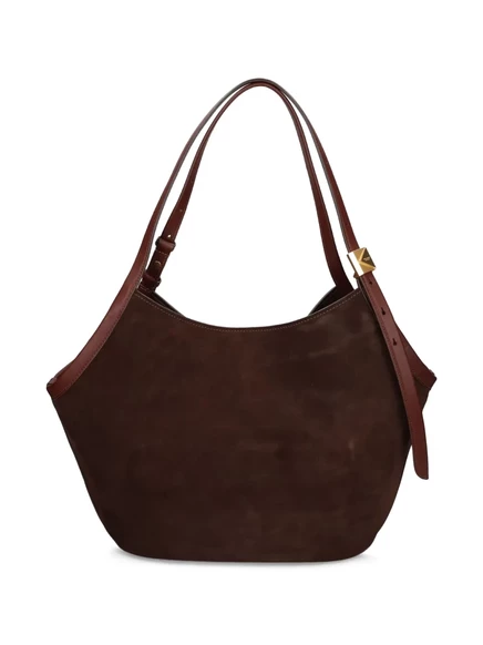 Замшевая сумка-тоут Kate Spade brown