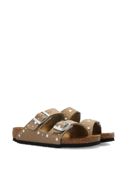 Детские сандалии Birkenstock Kids Arizona с декором, бежевые