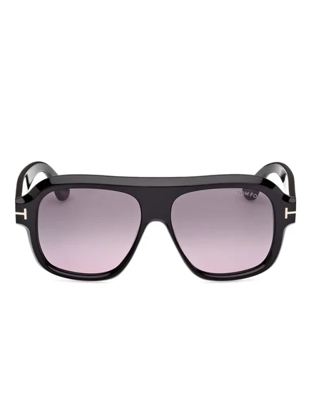 Женские солнцезащитные очки TOM FORD авиаторы, черные